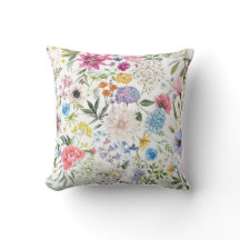 Elegant and Colourful Wildflower Pattern