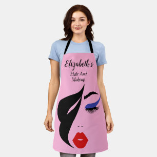 Elegant And Feminine Hair And Makeup Apron