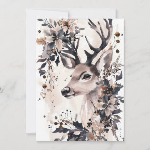 Elegant and festive Holiday Greeting Card