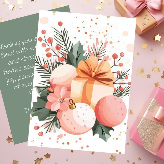 Elegant and festive Holiday Greeting Card (Creator Uploaded)