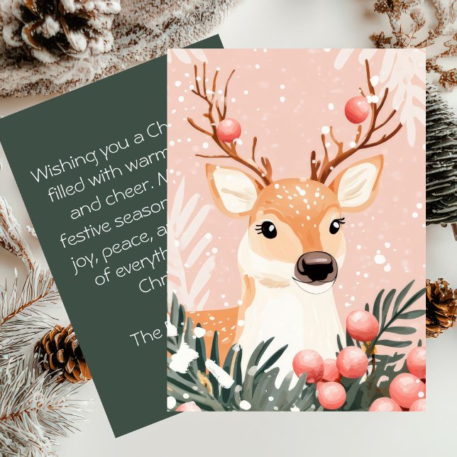 Elegant and festive Holiday Greeting Card (Creator Uploaded)
