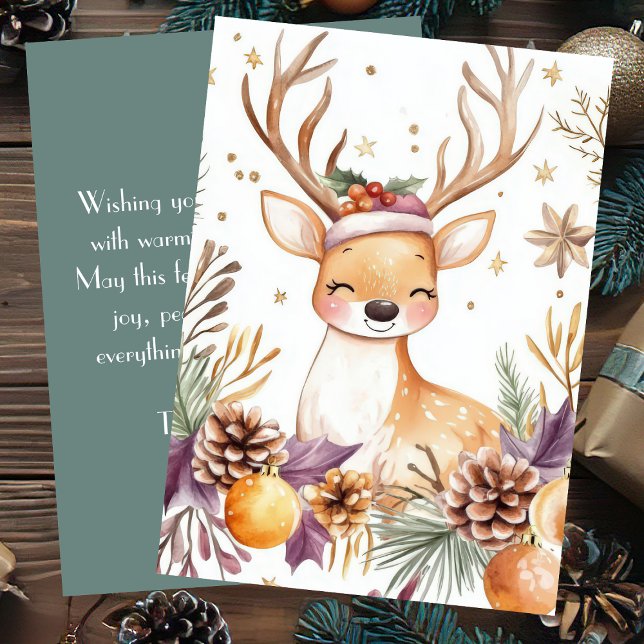 Elegant and festive Holiday Greeting Card (Creator Uploaded)