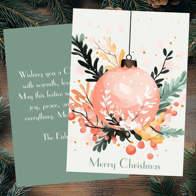 Elegant and festive Holiday Greeting Card (Creator Uploaded)