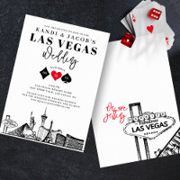 Elegant and Fun Las Vegas Wedding