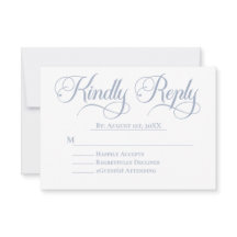 Elegant and Minimalistic Wedding RSVP