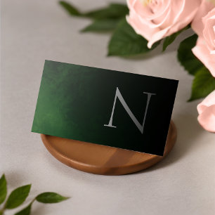 Elegant and Modern (Green) 2 Business Card