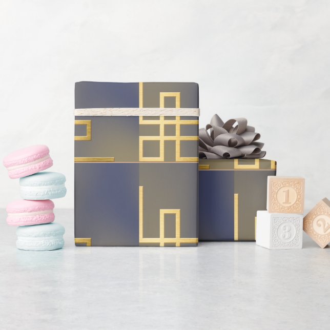 Elegant and refined design wrapping paper (Baby Shower)