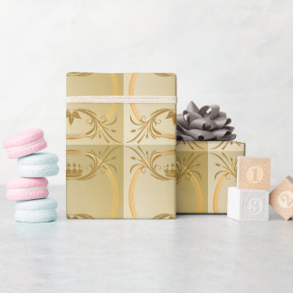 Elegant and refined design wrapping paper