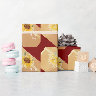 Elegant and refined design wrapping paper