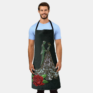 Elegant and romantic vintage design. apron