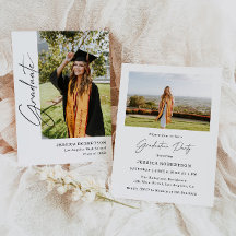 Elegant and Simple Photo Graduation