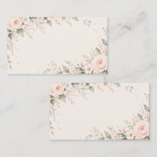 Elegant and stylish enclosure card