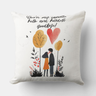 Elegant and stylish throw pillow