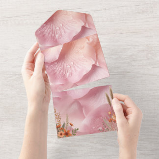 Elegant and Unique Wedding Invitation 