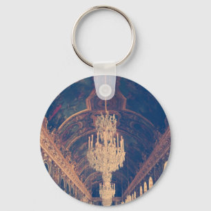 Elegant and vintage chandelier key ring