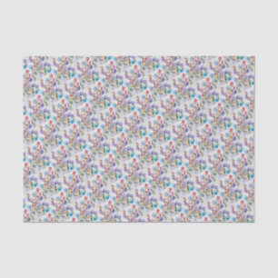 ELEGANT AND WHIMSICAL FLORAL PATTERN TISSUE PAPER