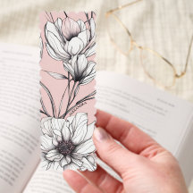 Elegant Anemone Floral Custom Name 