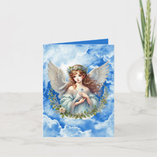Elegant Angel add your own message  Note Card