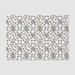 elegant animal print tissue paper
