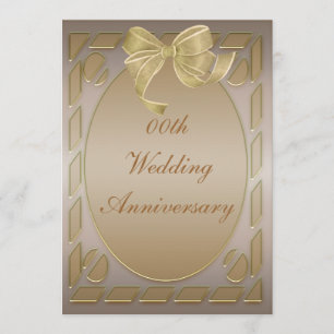 Elegant Anniversary Party Invitation