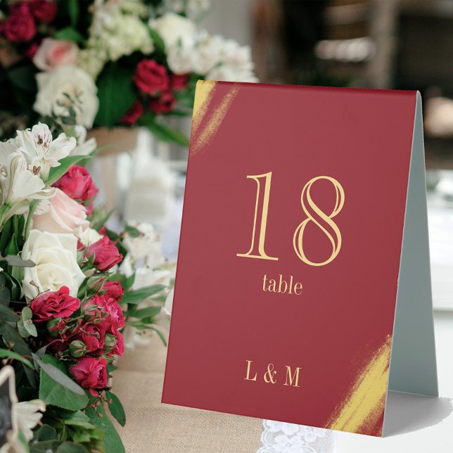 Elegant Antique Red Gold Classic Wedding (Creator Uploaded)