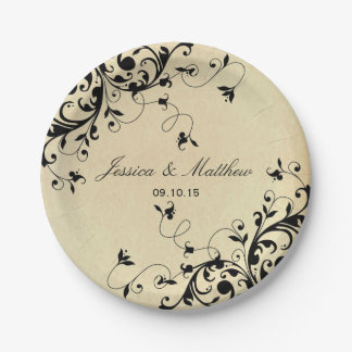 Paper Plates Choose from a wide selection of fancy paper plates & elegant plastic plates including our selection of china-like disposable plastic plateware, designed to mimic fine china and provide an elegant serving solution for your events.