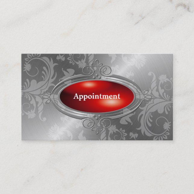 Elegant Appointment  Template Card (Front)