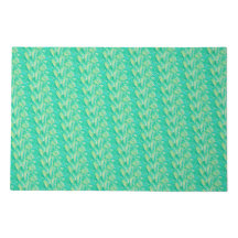 Elegant Aquamarine Watercolor Floral Petal