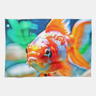 Elegant Aquarium Pet Fish Tea Towel