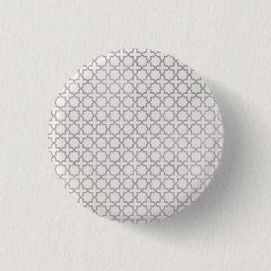 Elegant Arabesque Ornament 3 Cm Round Badge