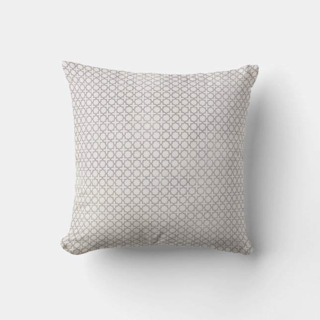Elegant Arabesque Ornament Cushion (Front)