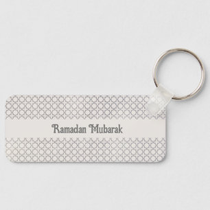 Elegant Arabesque Ornament Key Ring