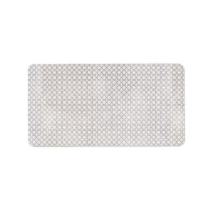 Elegant Arabesque Ornament Label