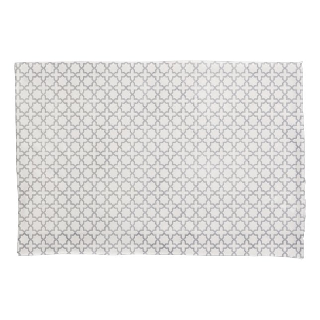 Elegant Arabesque Ornament Pillowcase (Front-Left)