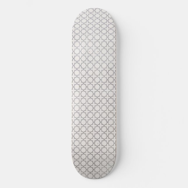Elegant Arabesque Ornament Skateboard (Front)