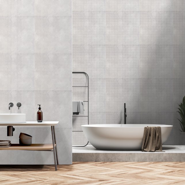 Elegant Arabesque Ornament Wallpaper (Bathroom)