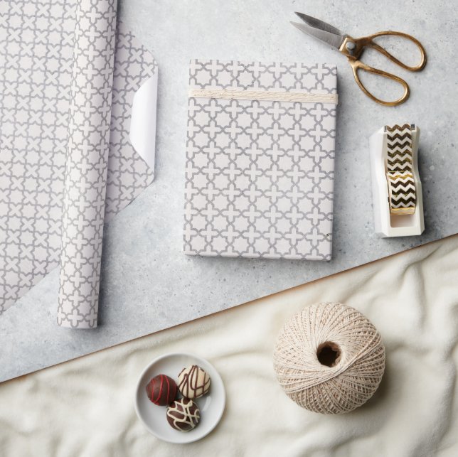 Elegant Arabesque Ornament Wrapping Paper (Crafts)
