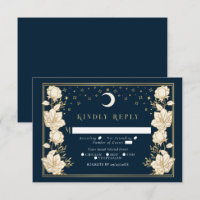 Elegant Arch Art Nouveau Wedding RSVP