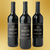 Elegant Art Deco 50 and Fabulous Birthday 