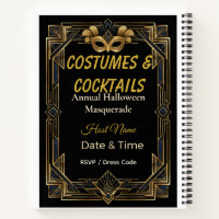Elegant Art Deco Costumes and Cocktails Masquerade