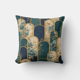 Elegant Art Deco Decorative Cushion