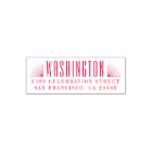 Elegant Art Deco Family Name & Return Address