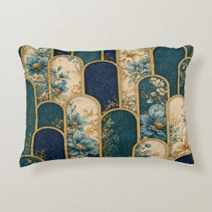 Elegant Art Deco Lumbar Cushion