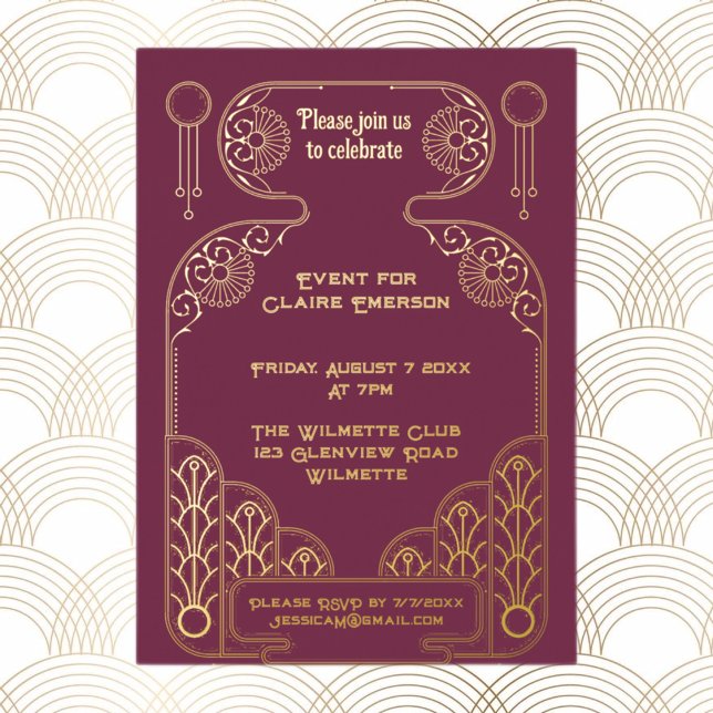 Elegant Art Deco ornate frame  (Creator Uploaded)