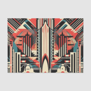 Elegant Art Deco pattern  Tissue Paper