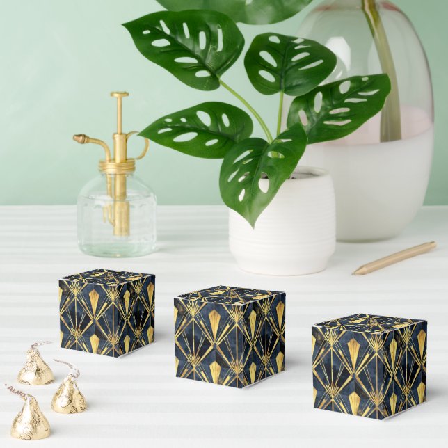 Elegant art deco tiled pattern  favour box (Multiple)