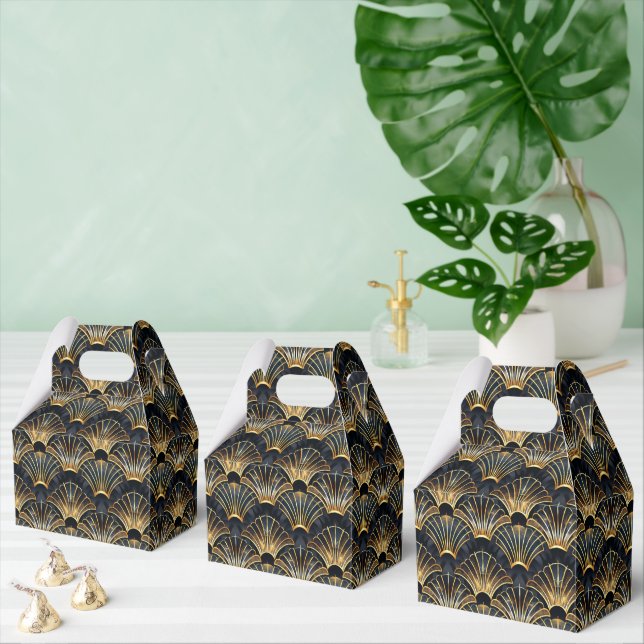 Elegant art deco tiled pattern  favour box (Multiple)