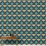 elegant art Deco tiled pattern  Wallpaper<br><div class="desc">elegant art Deco tiled pattern Wallpaper</div>