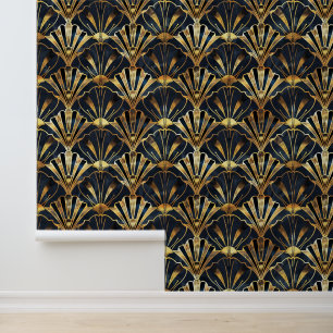 Elegant art deco tiled pattern  wallpaper