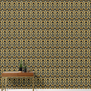 elegant art Deco tiled pattern  Wallpaper